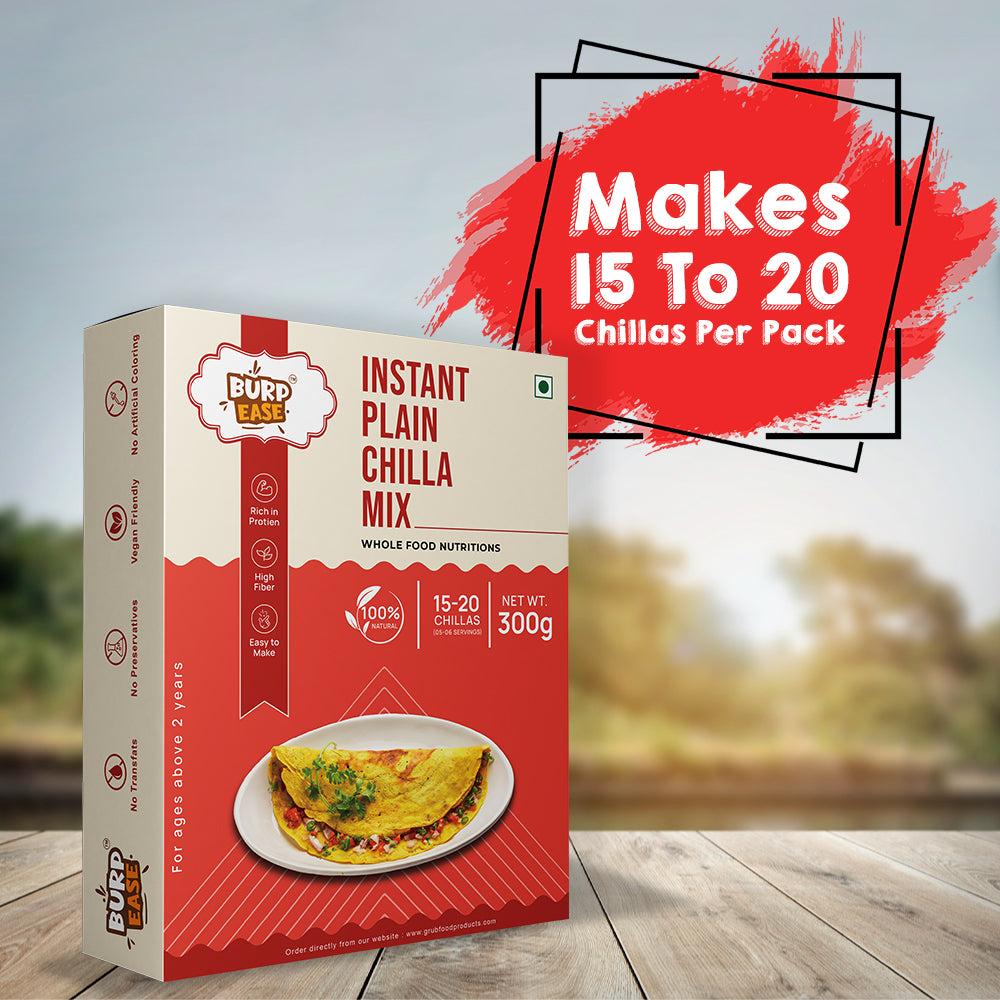 Multi Grain Plain Chilla Mix - 300 Gm