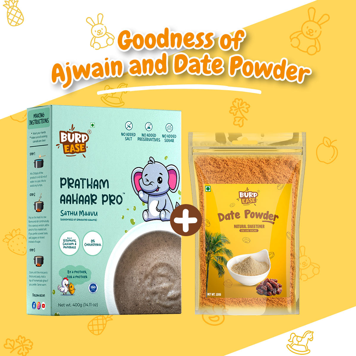 Pratham aahar with Date powder