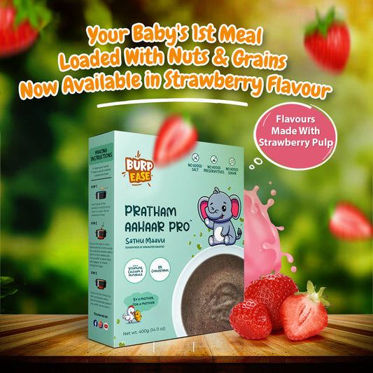 Pratham Aahaar pro strawberry Flavour