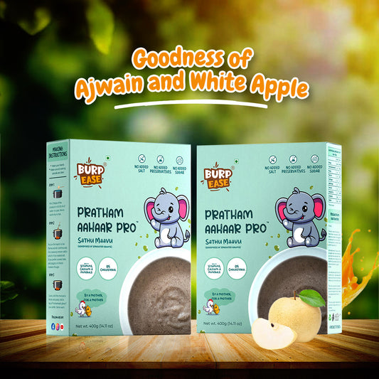 Goodness of ajwain and white apple