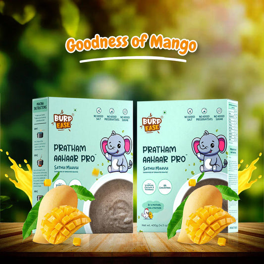 Pratham Aahaar pro Mango Flavour & Other Flavours (400gms + 400gms)