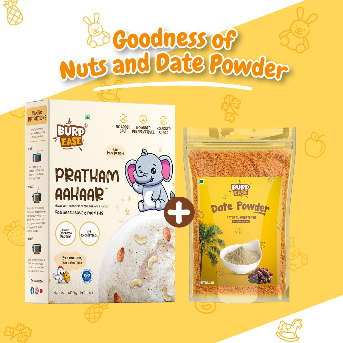 Pratham aahar with Date powder
