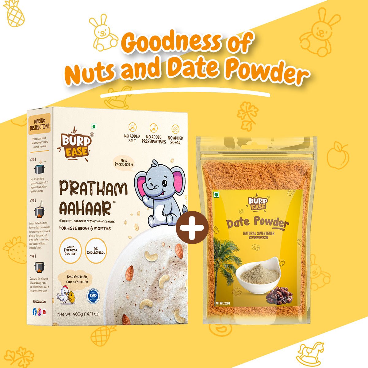 Pratham Aahaar (400Gms) - The Burpease