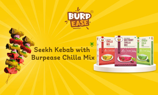 Enjoy Seekh Kebab in Burpease’s Style - The Burpease