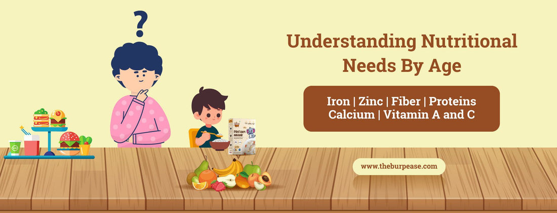 Understanding Nutritional Needs By Age - The Burpease