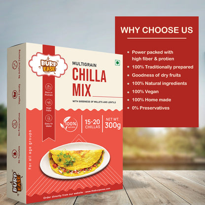 2 Plain Chilla Mix – Combo Pack