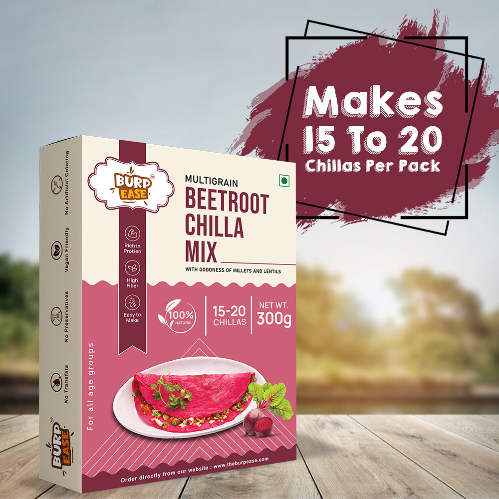 Beetroot Chilla Mix - 300 Gm