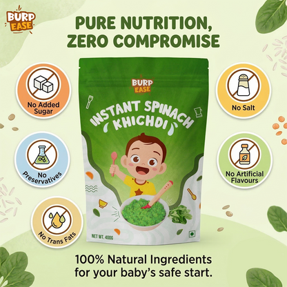 Instant Millet Spinach Khichdi Mix  (400Gms)