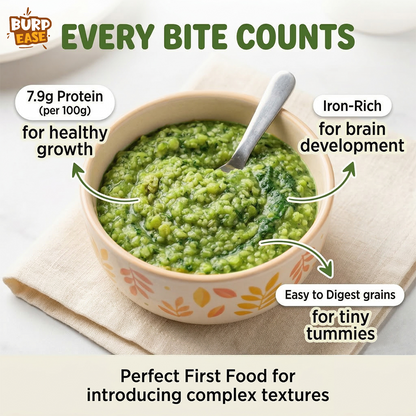 Instant Millet Spinach Khichdi Mix  (400Gms)