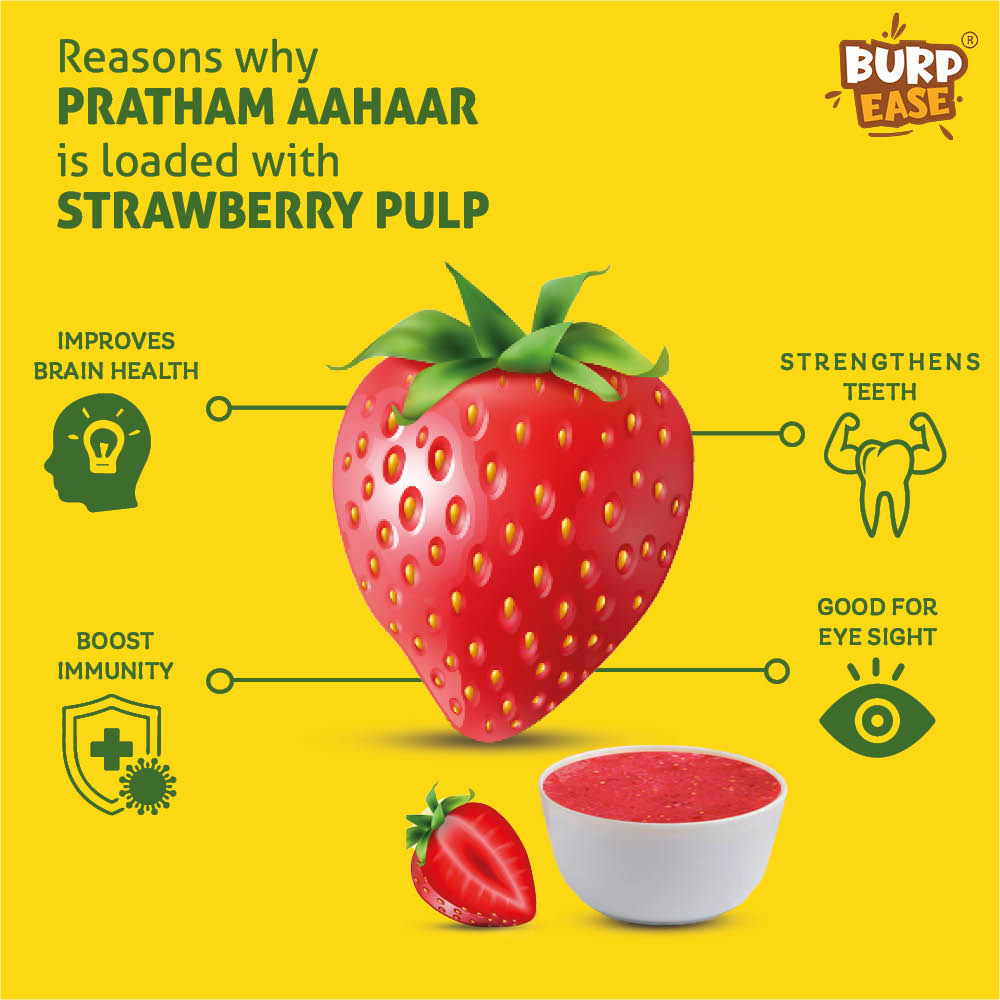 Combo Of Pratham Aahaar Pro -Strawberry Flavours & Other Flavour's