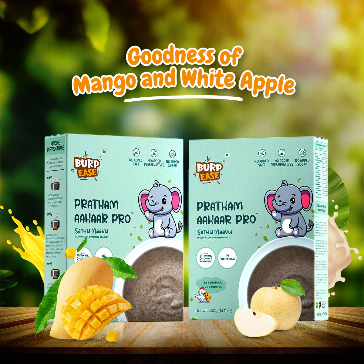 Combo Of Pratham Aahaar Pro Apple Flavour & Other  Flavours