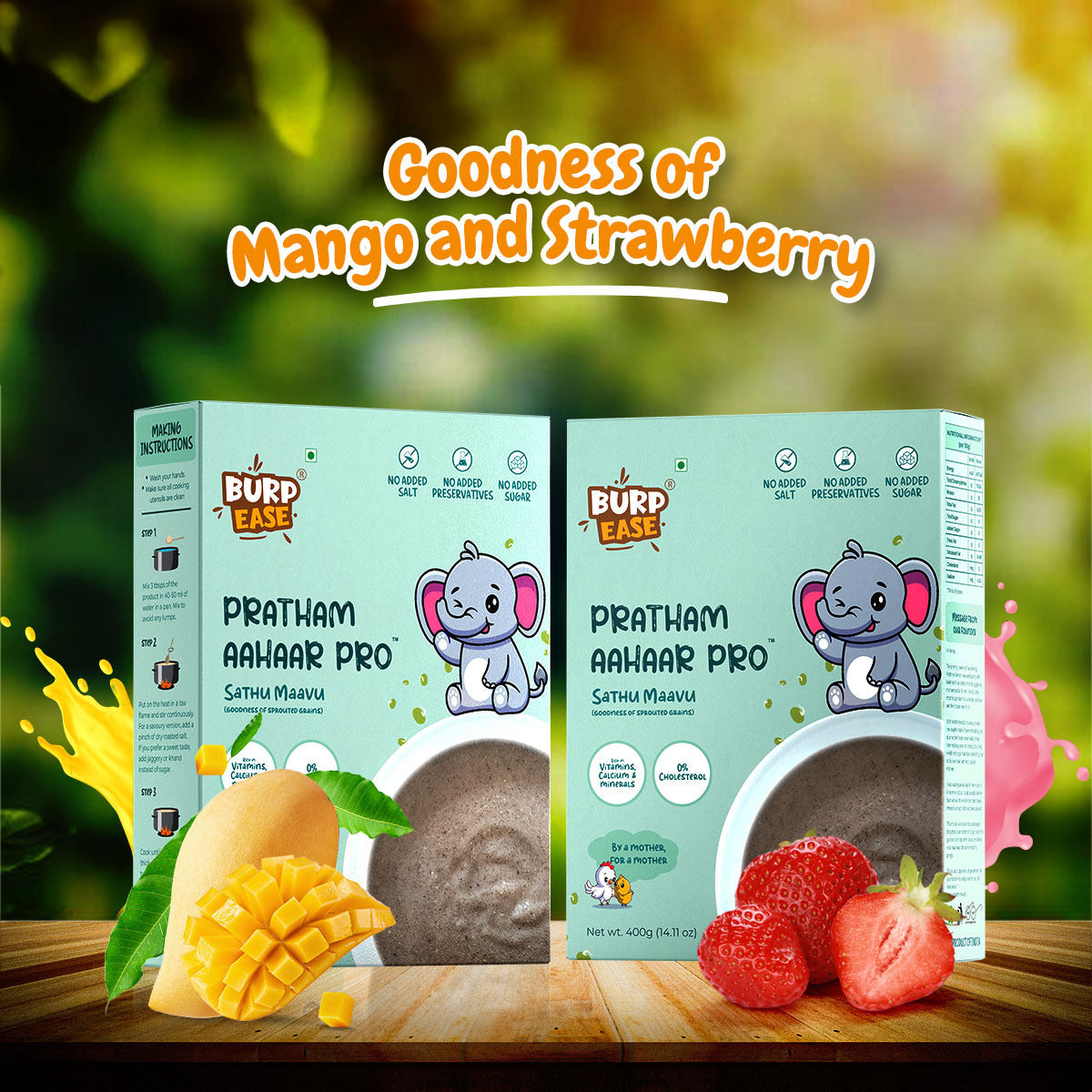 Combo Of Pratham Aahaar Pro  Mango Flavour & Other  Flavours