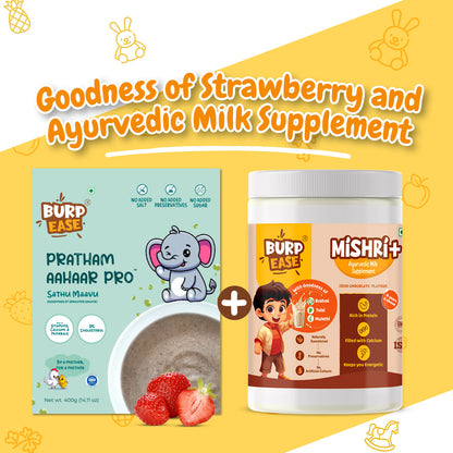 strawberry mishri combo
