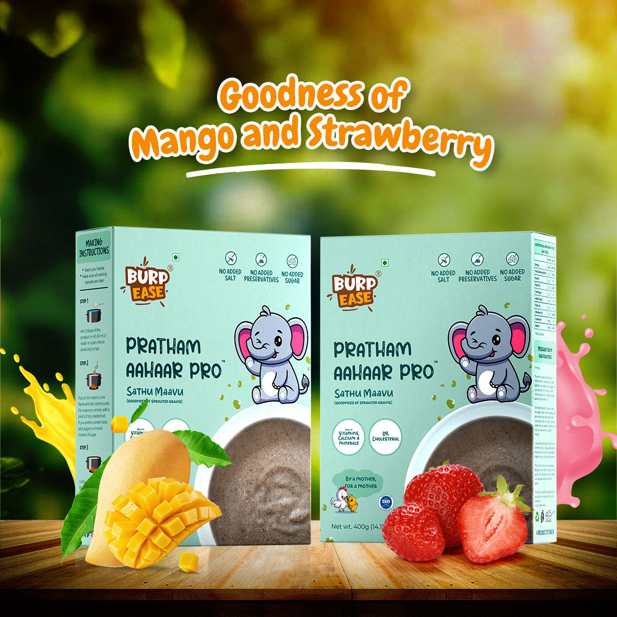 Combo Of Pratham Aahaar Pro  Mango Flavour & Other  Flavours