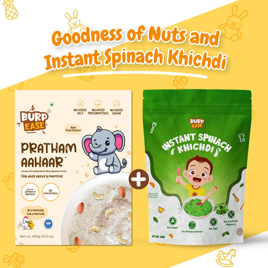 Pratham Aahaar & Instant Ragi Spinach Khichdi