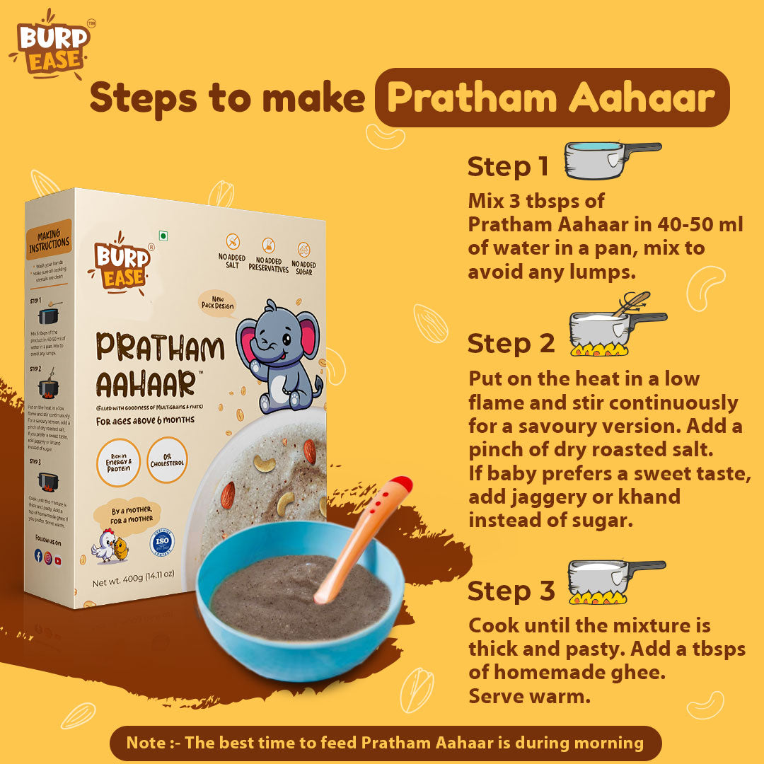 Mumma Kid Healthy Duo -  Pratham Aahar &  Flavour chilla -400gm + 300gm