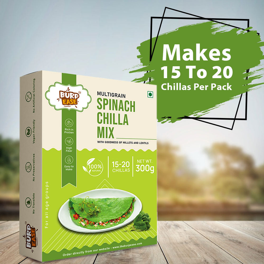 Spinach Instant Chilla Mix - 300 Gm