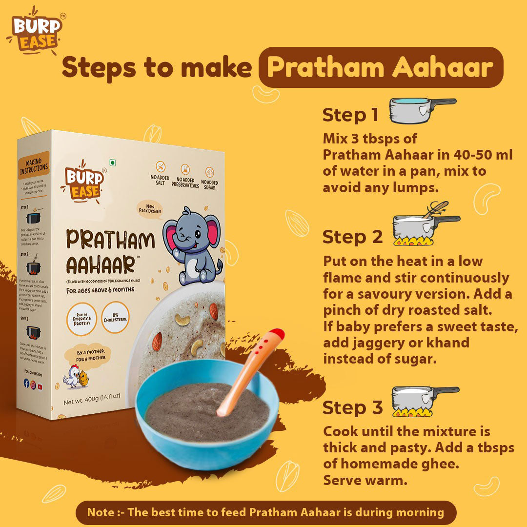 Combo Of Pratham Aahaar & Pratham Aahaar Pro - 400gm+400gm